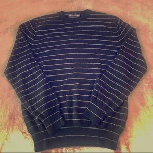Davis & Squire Charcoal Merino Wool Sweater